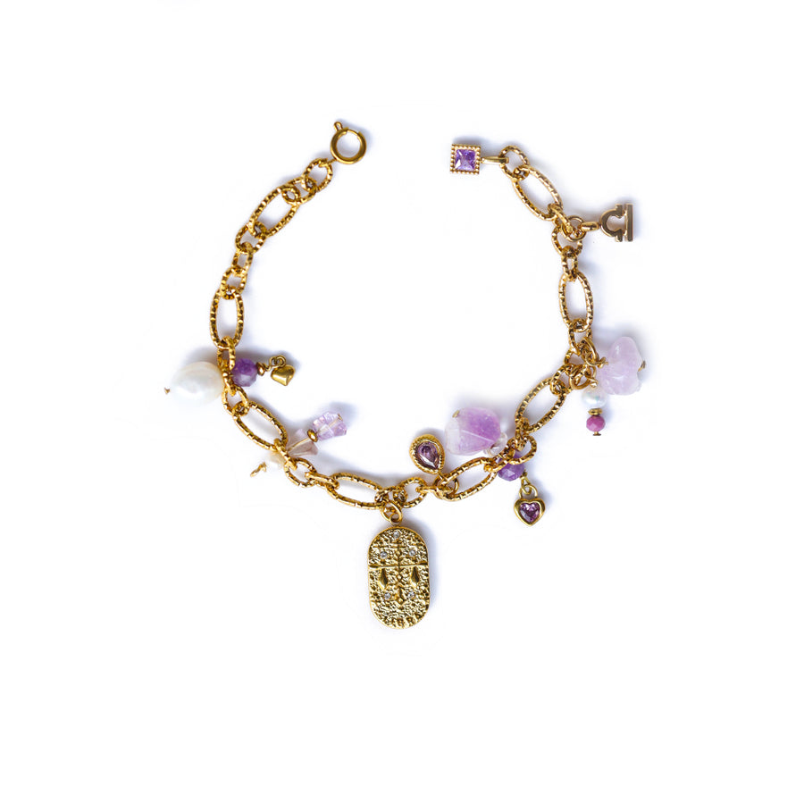 Celestial Zodiac Charm Bracelet