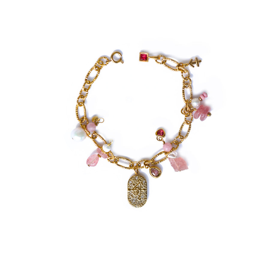 Celestial Zodiac Charm Bracelet