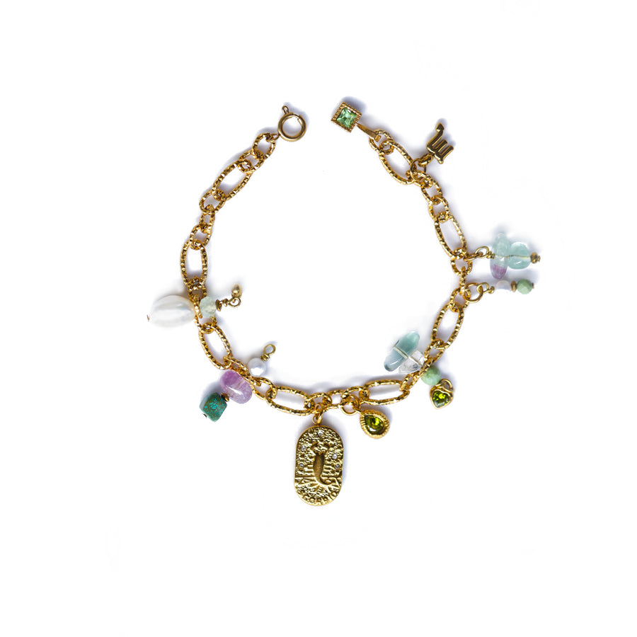 Celestial Zodiac Charm Bracelet