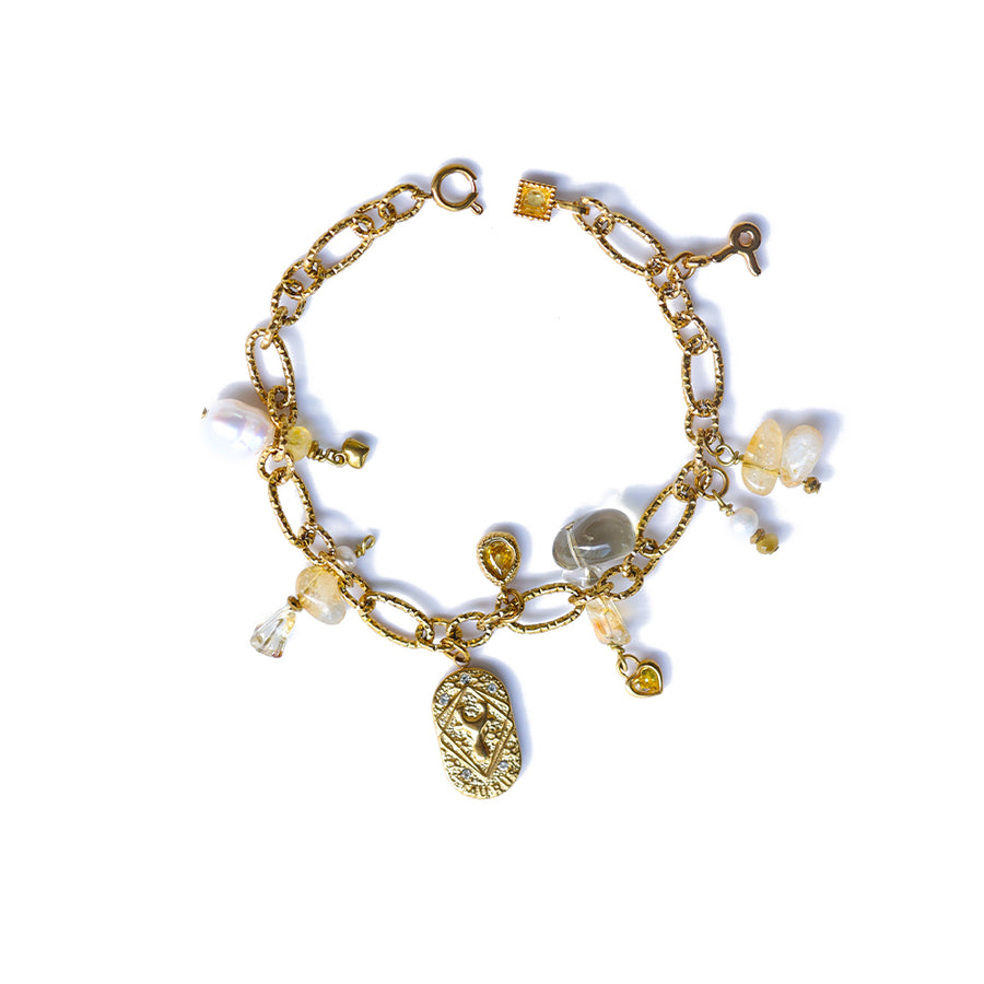 Celestial Zodiac Charm Bracelet