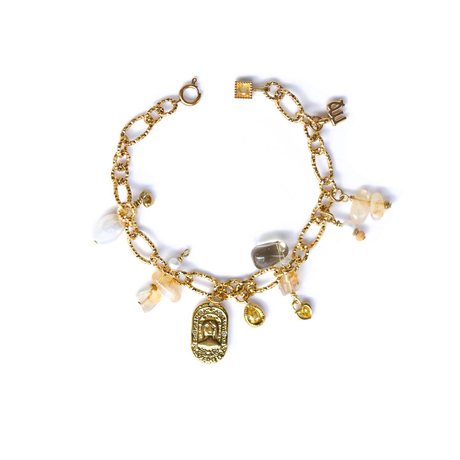 Celestial Zodiac Charm Bracelet