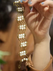 River of Pearls Bracelet
