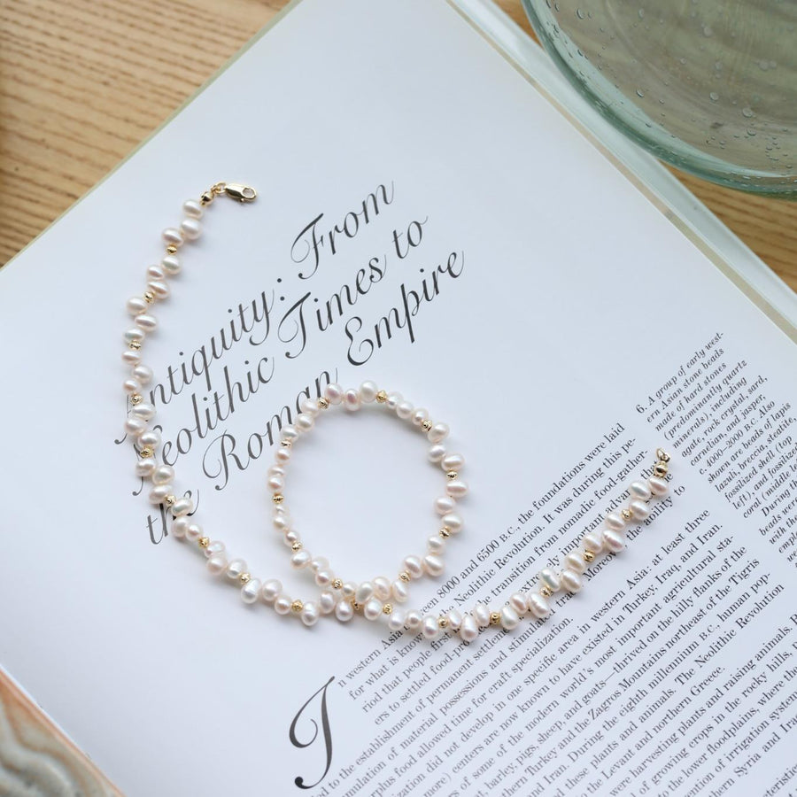 Blush Luster Pearl Set
