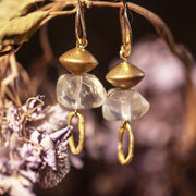 Solar Quartz Earrings