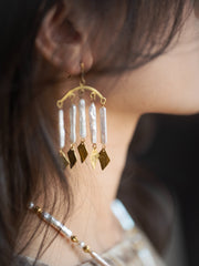 Echo Chime Pearl Earrings