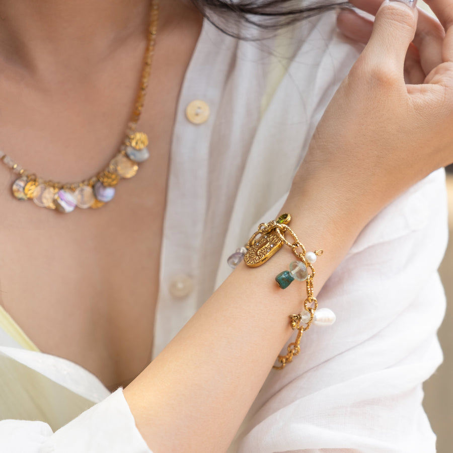 Seaside Melody Necklace & Earrings