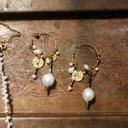Nomad Pearl Hoops