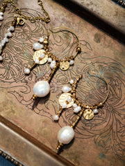 Nomad Pearl Hoops