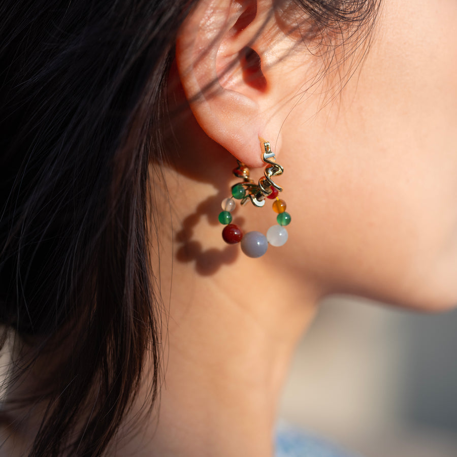 Palette Hoop Earrings
