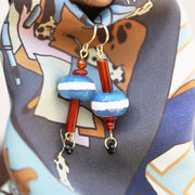 Azure Lantern Earrings