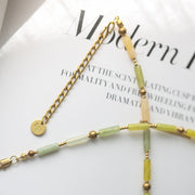 Olive Grove Jade Necklace