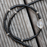 Eclipse I Black Onyx Necklace