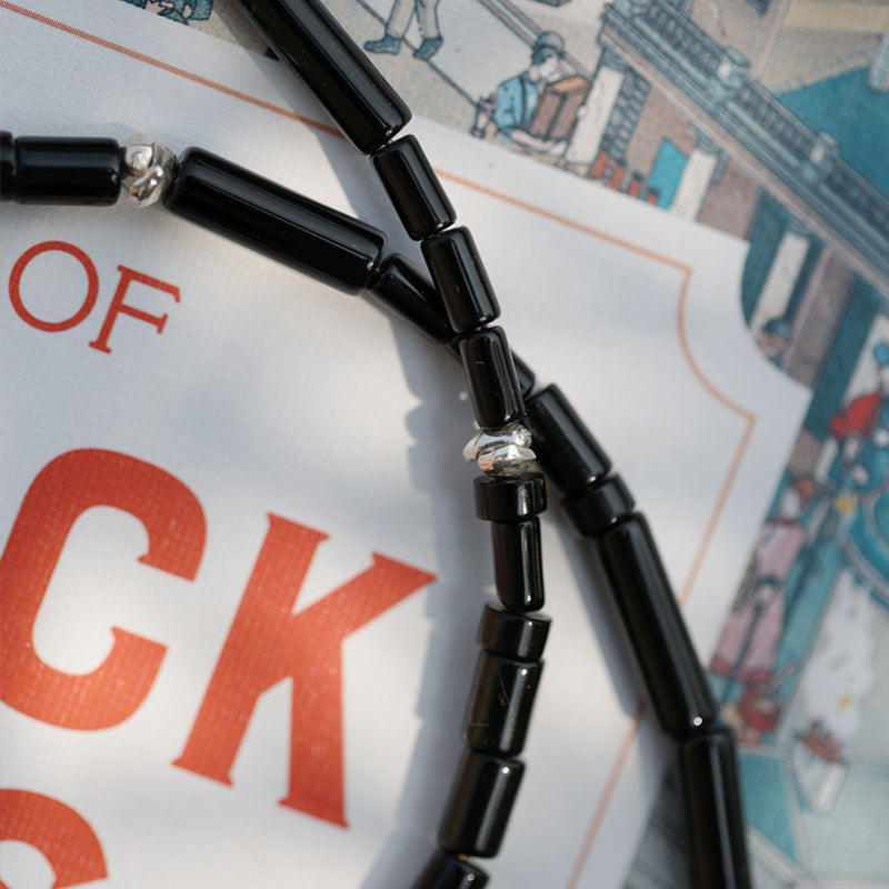 Eclipse I Black Onyx Necklace