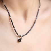 Eclipse II Black Onyx Necklace