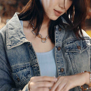 Perle Tressée Pearl Chain Necklace