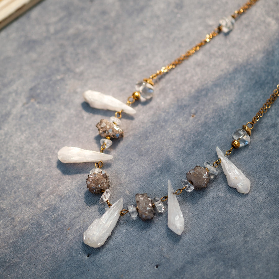 Frostfall Necklace & Earrings