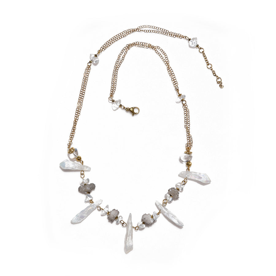 Frostfall Necklace & Earrings