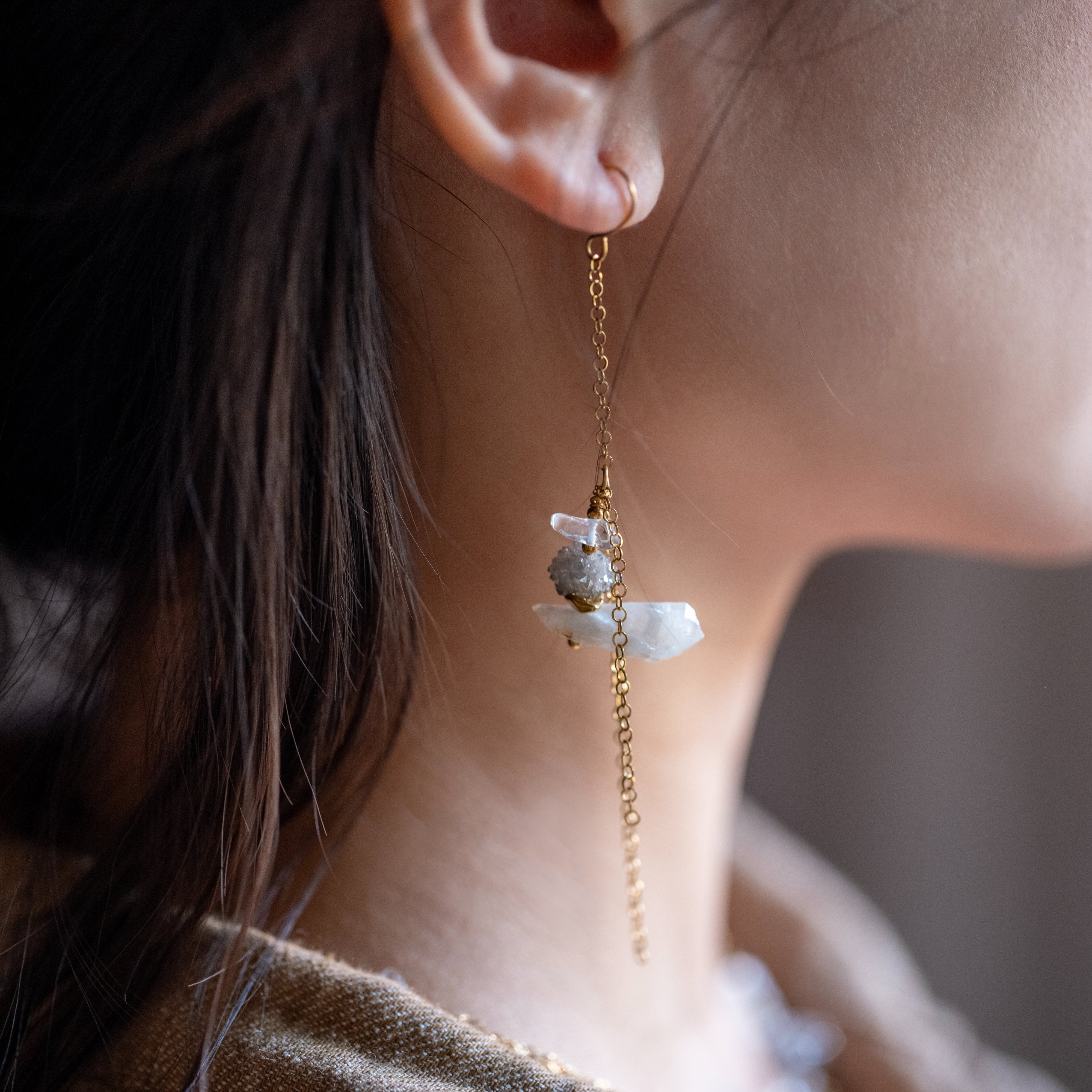 Frostfall Necklace & Earrings