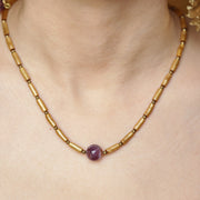 Amethyst Axis Necklace
