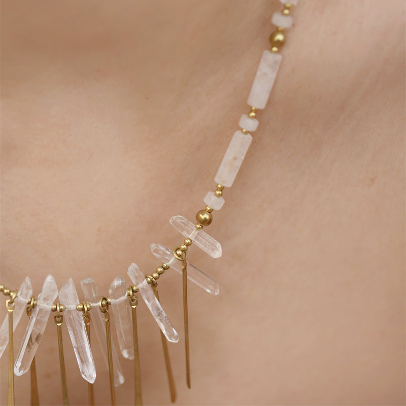 Lumen Fringe Necklace