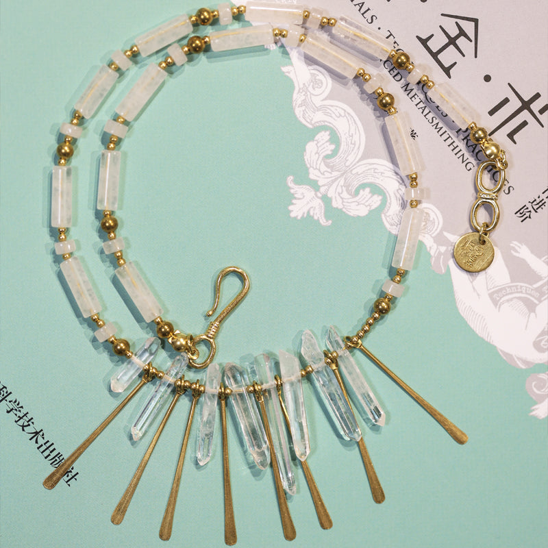 Lumen Fringe Necklace