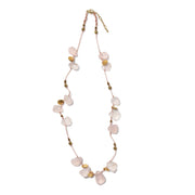 Rose Quartz Whisper Necklace and Bracelet