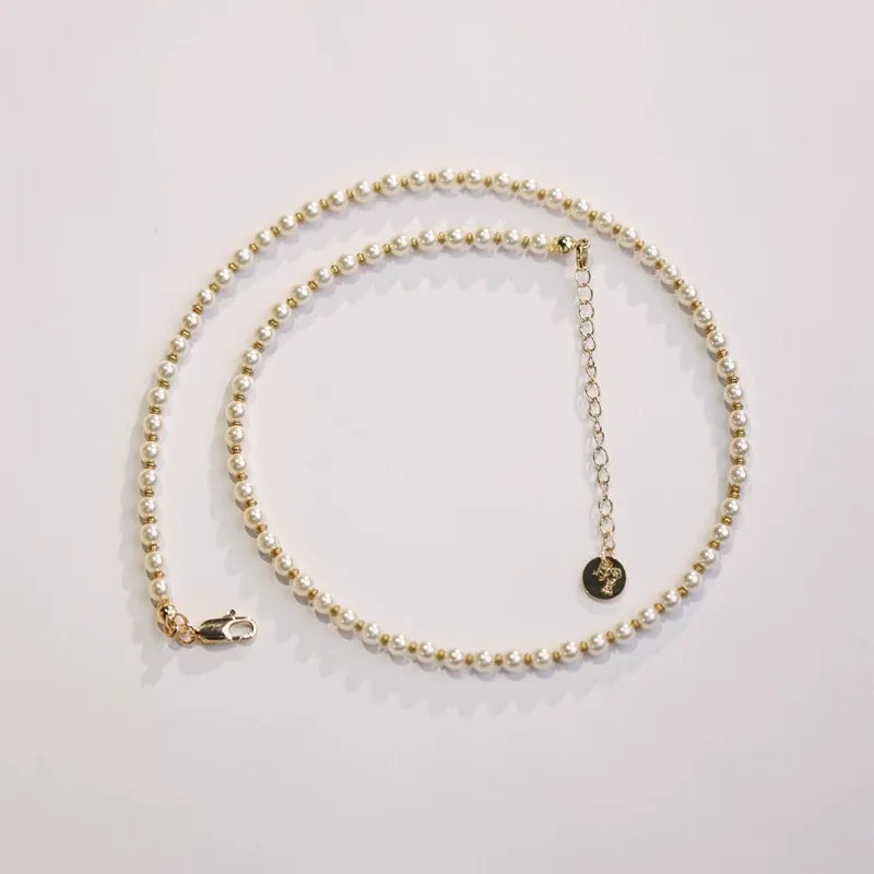 Echo & Pearl Layering Necklace Set