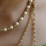 Élise Agate & Pearl Necklace