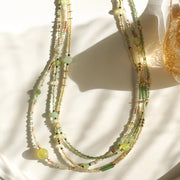 Verdelle Multi-Strand Necklace & Bracelet