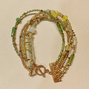 Verdelle Multi-Strand Necklace & Bracelet