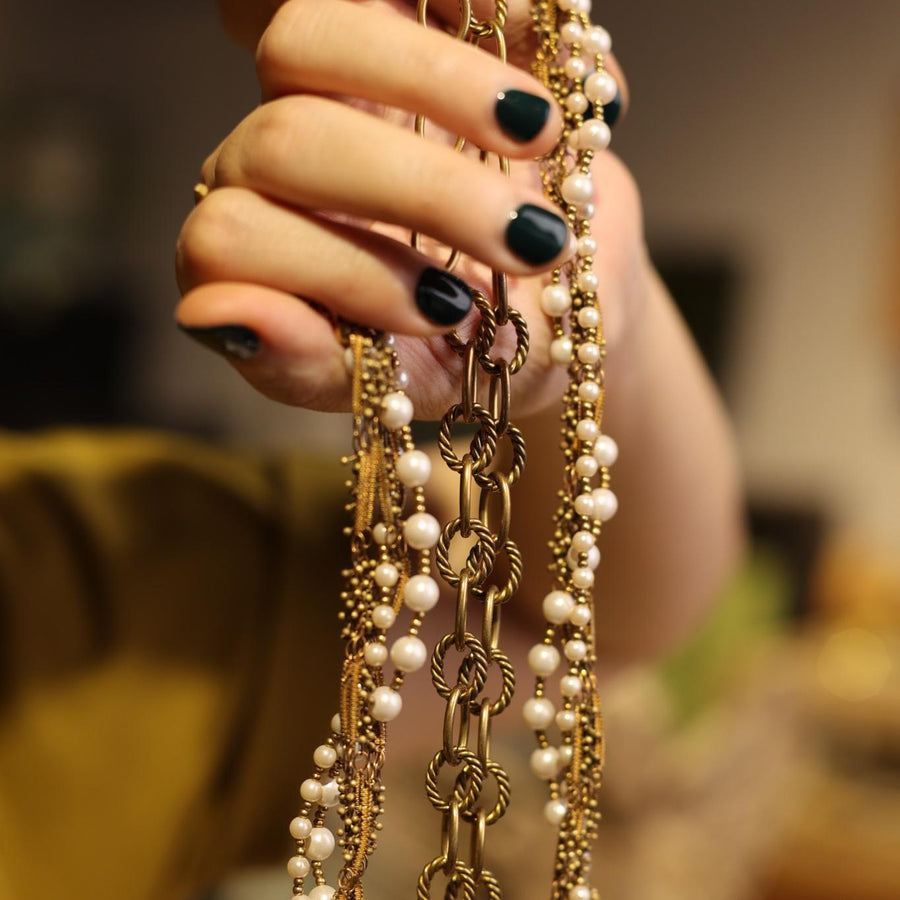 Rosaline Pearl Torsade Necklace