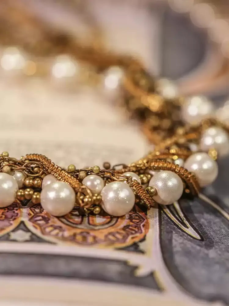 Rosaline Pearl Torsade Necklace