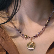Athena Medallion Necklace