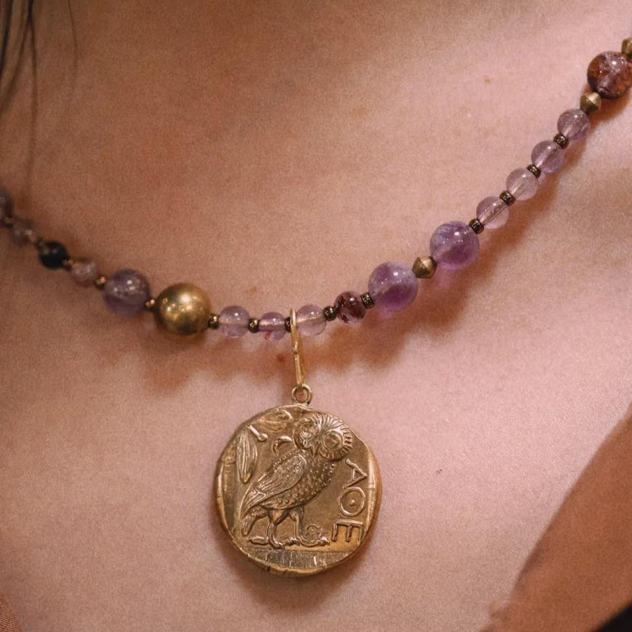 Athena Medallion Necklace