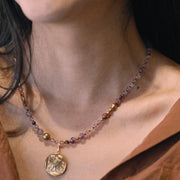 Athena Medallion Necklace
