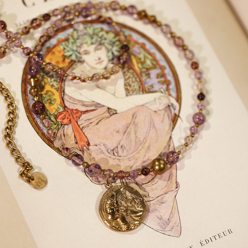 Athena Medallion Necklace