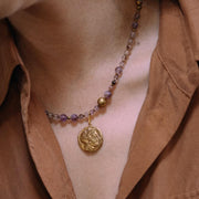 Athena Medallion Necklace