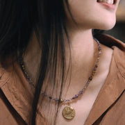 Athena Medallion Necklace