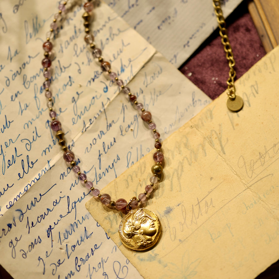Athena Medallion Necklace