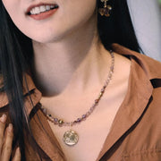 Athena Medallion Necklace