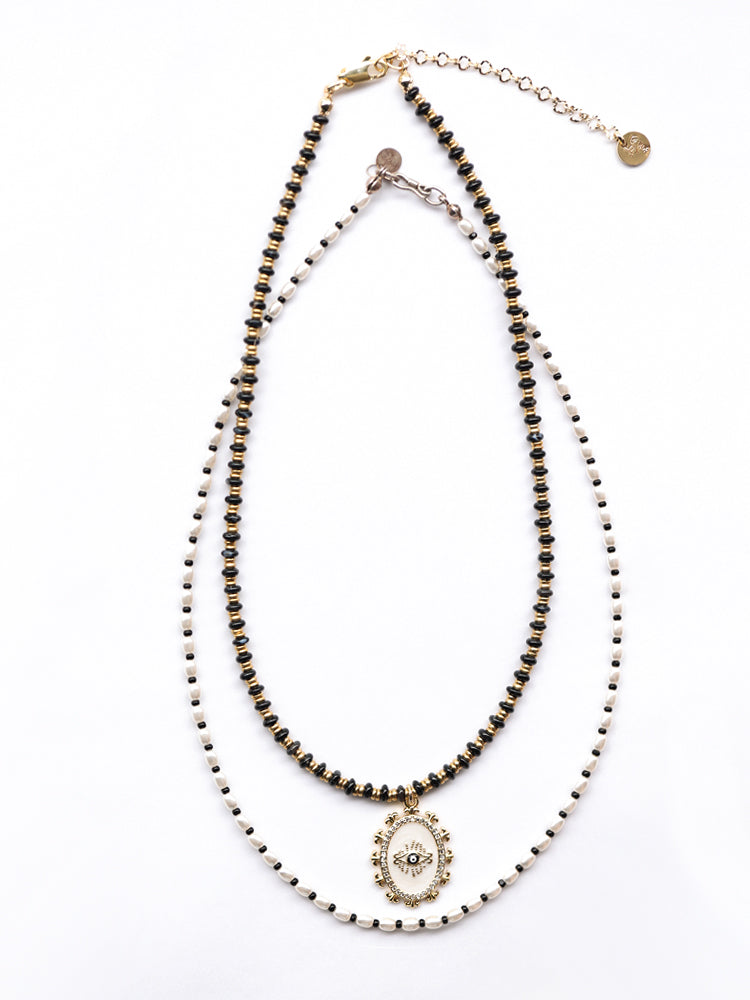 Eclipse Talisman Necklace Set