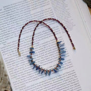 Azure Cascade Necklace