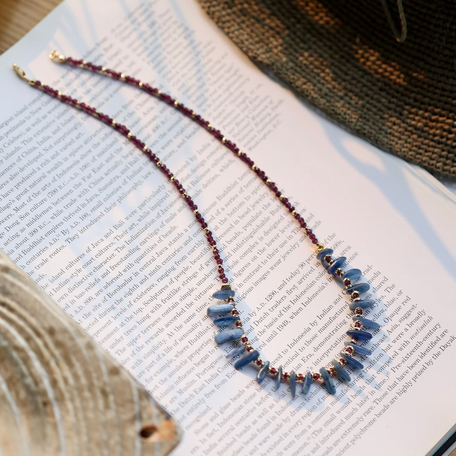 Azure Cascade Necklace