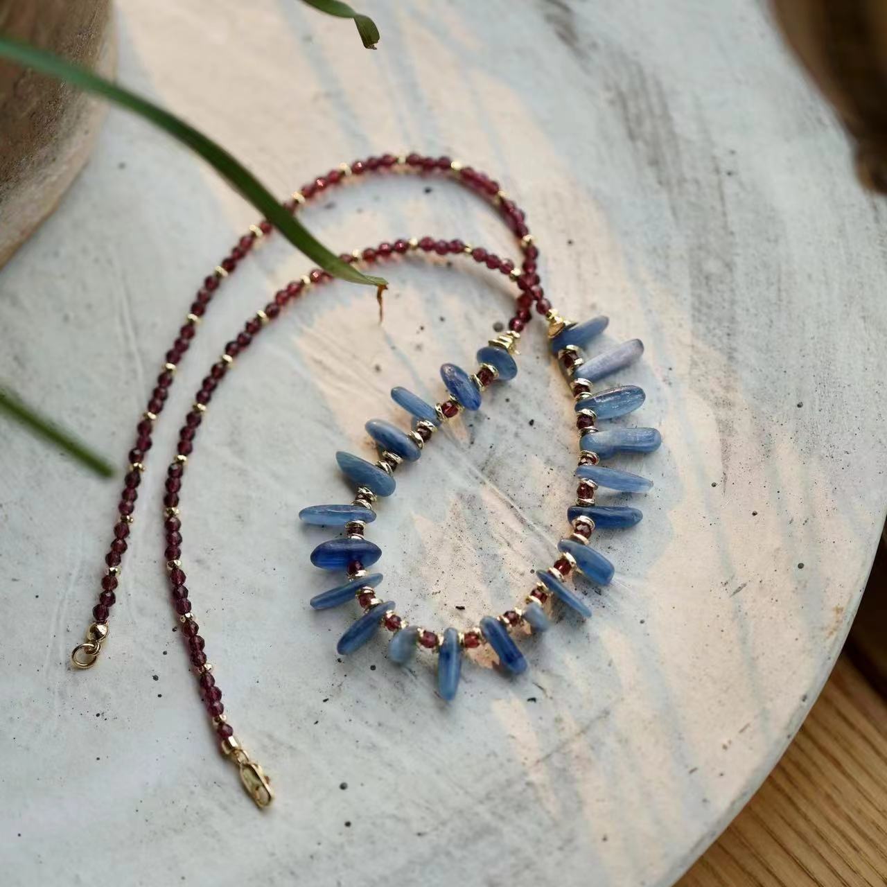 Azure Cascade Necklace
