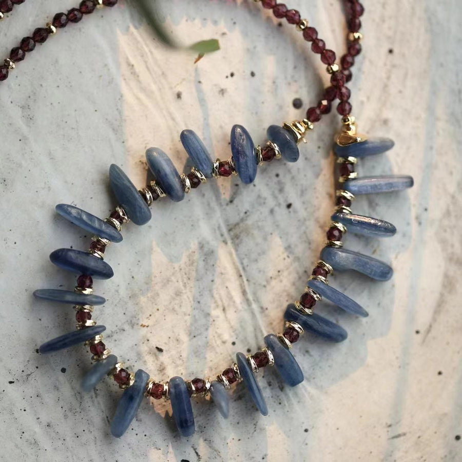 Azure Cascade Necklace