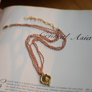 La Rosée Medallion Necklace