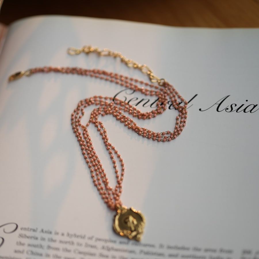 La Rosée Medallion Necklace