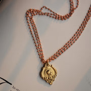 La Rosée Medallion Necklace