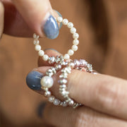Lumière Pearl Ring – Three Variations