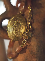 Sunlit Reverie Locket Necklace